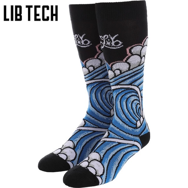 LIBTECH SOCKS. JAMIE WAVE ジェイミーデザインソックス