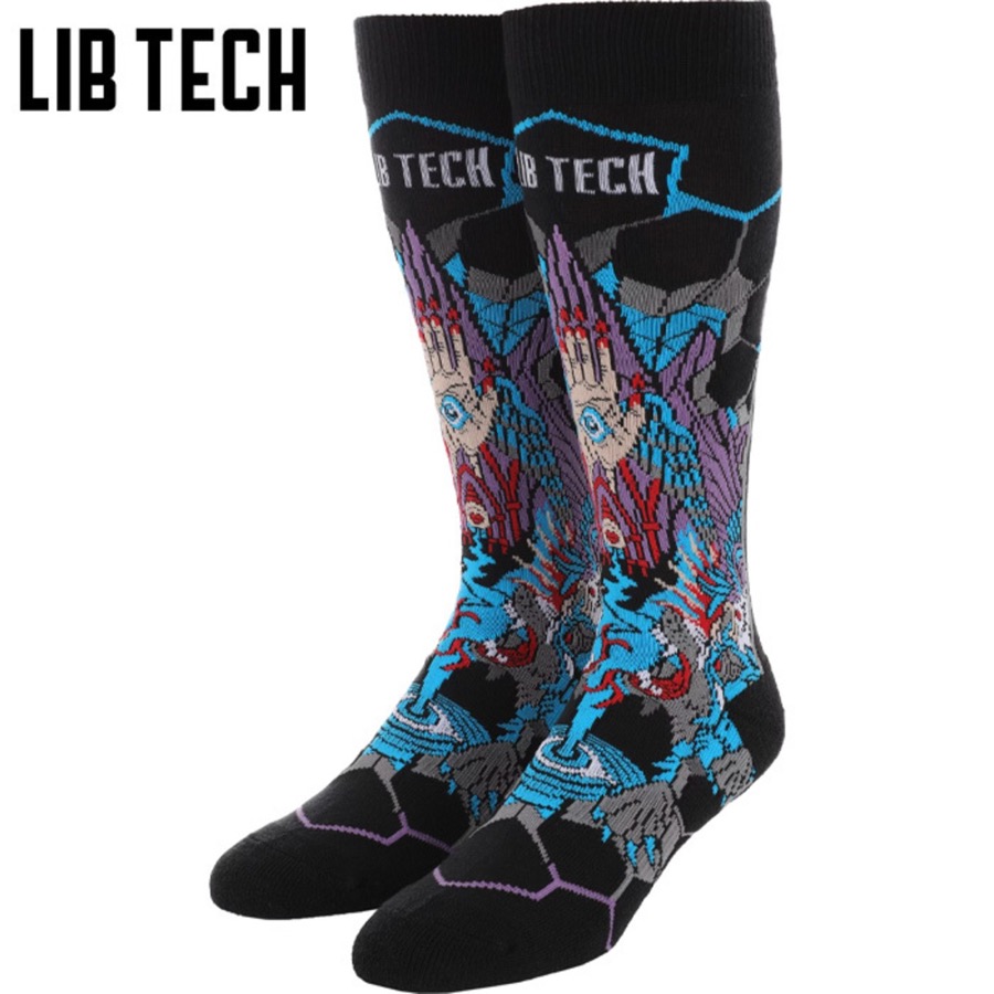 LIBTECH SOCKS TERRAIN WRECKER  スコフデザインソックス　トレインレッカー