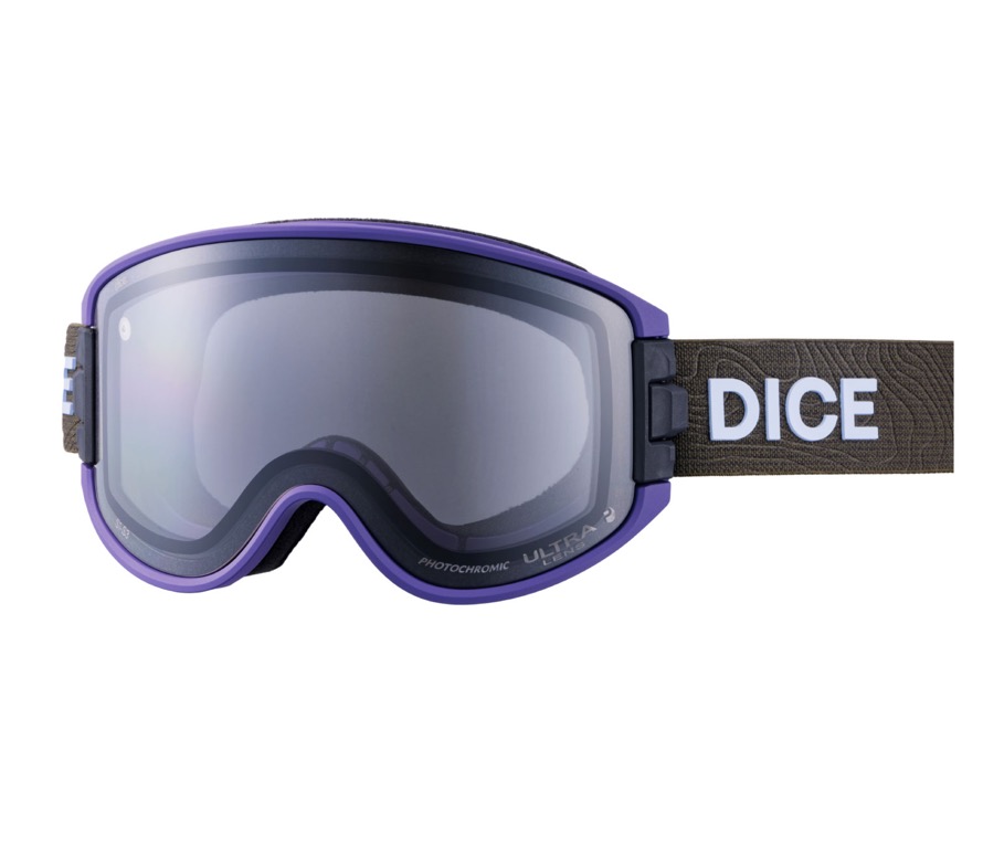 DICE GOODMAN 見やすい使いやすい！　パープルフレーム