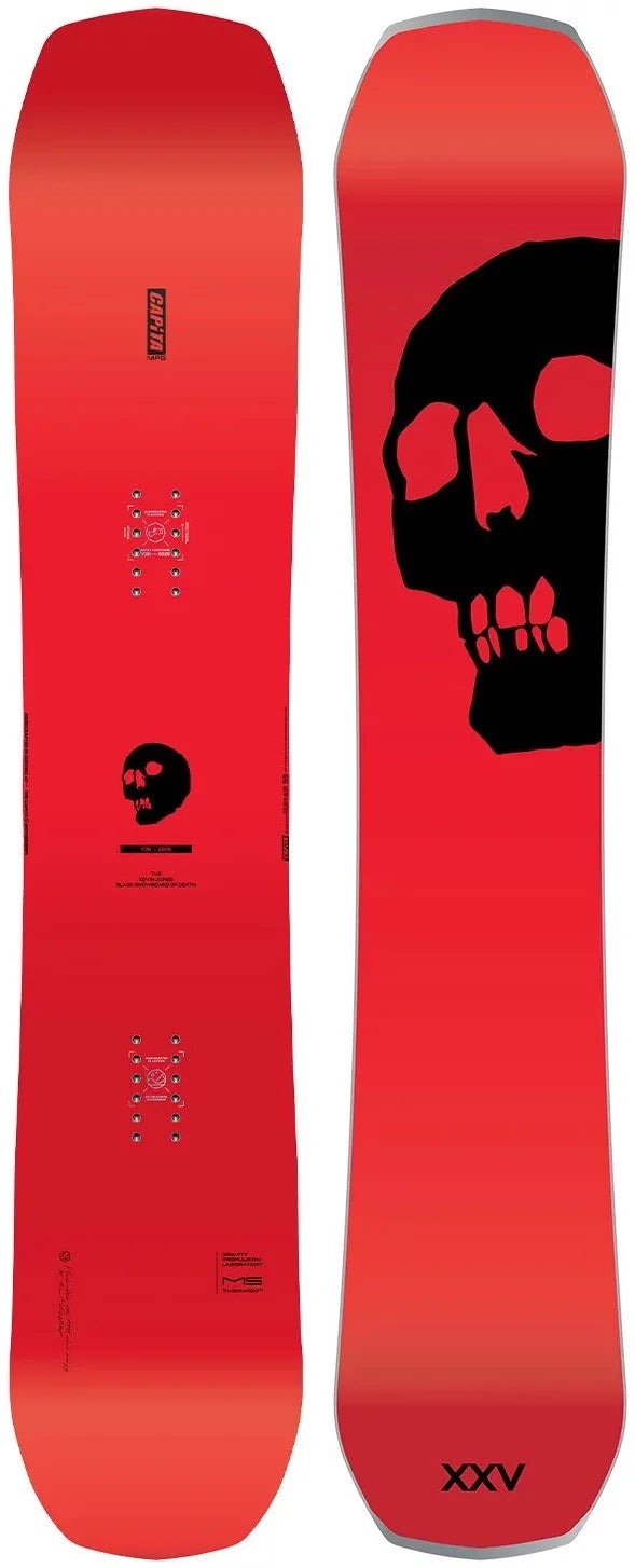 奇跡の在庫　CAITA BLACK SNOWBOARD OF DEATH. KEVIN JONES ラスト1本